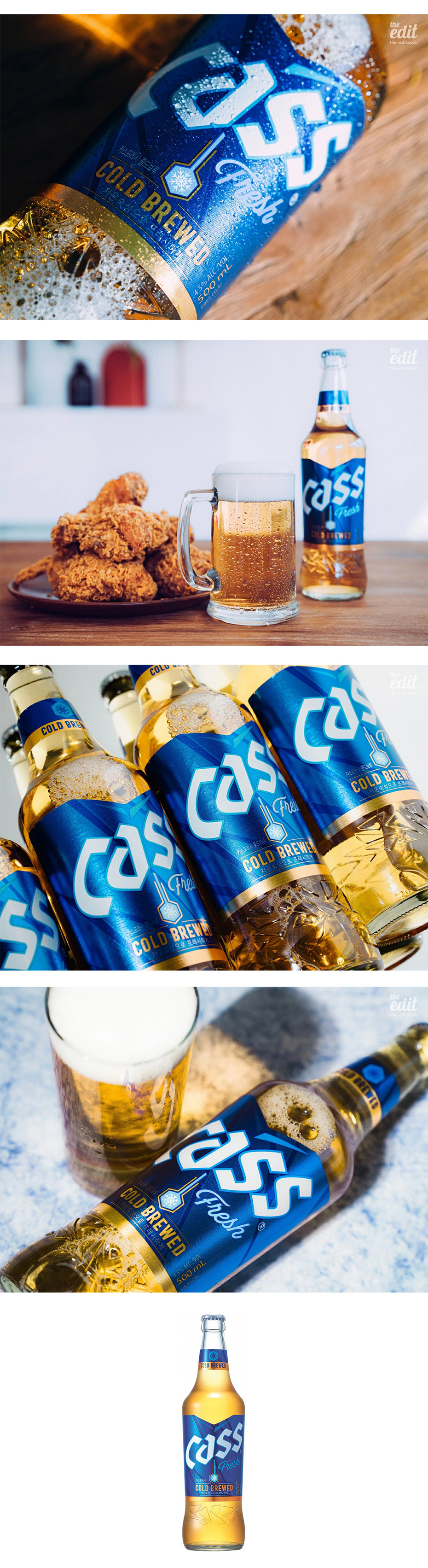 CASS カス瓶ビール 500ml