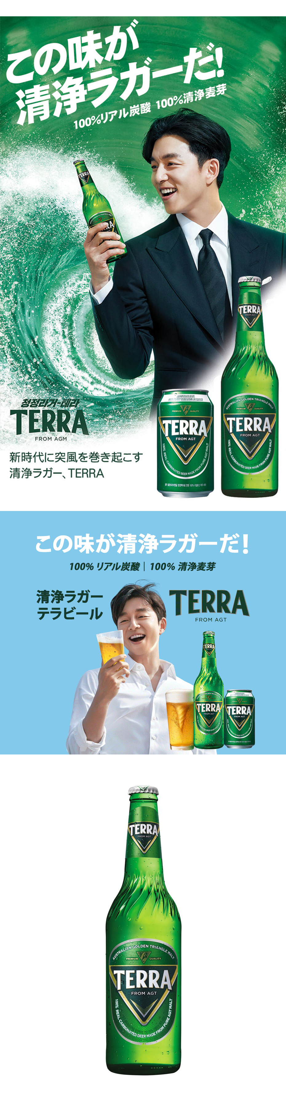 テラビール / 瓶ビール・500ml