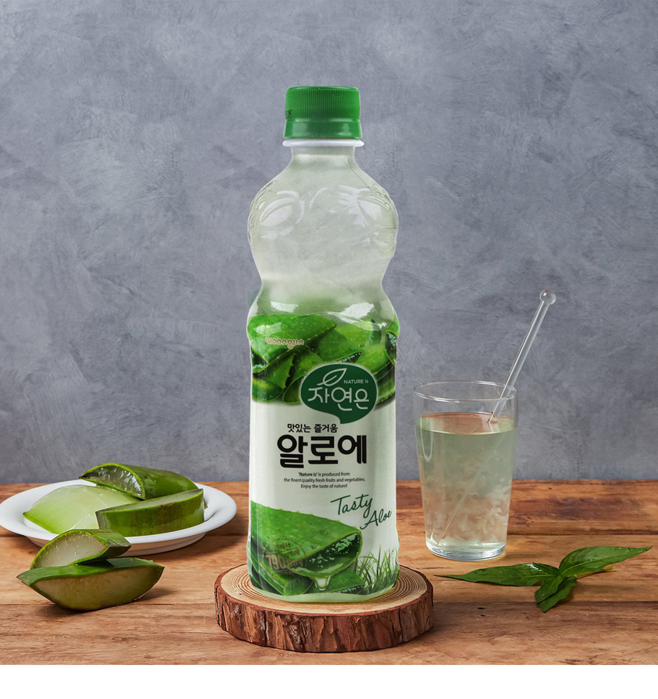 ウンジン] アロエジュース/500ml 韓国飲料 アロエドリンク | ドリンク